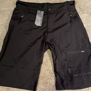 Men’s polyester blend work out jogging shorts